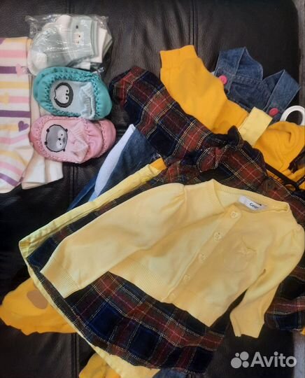 Одежда для девочки пакетом 80 86