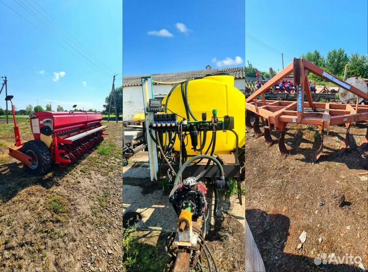 Сеялка зс4.2, чизель 4.5, опрыскиватель оп 2500