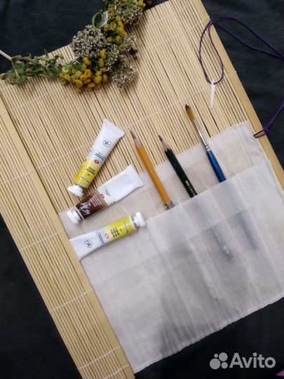 Пенал для художественных принадлежностей