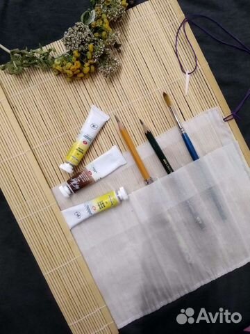 Пенал для художественных принадлежностей