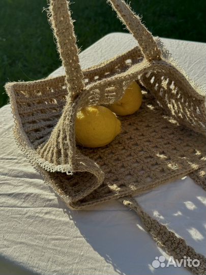 Эко шоппер из джута