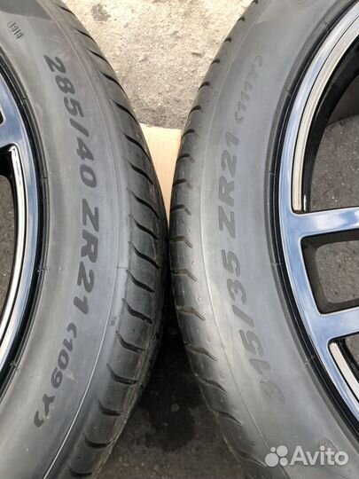 Комплект оригинальных колёс Porsche Cayenne E3 R21