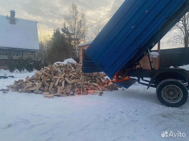 Дрова колотые березовые