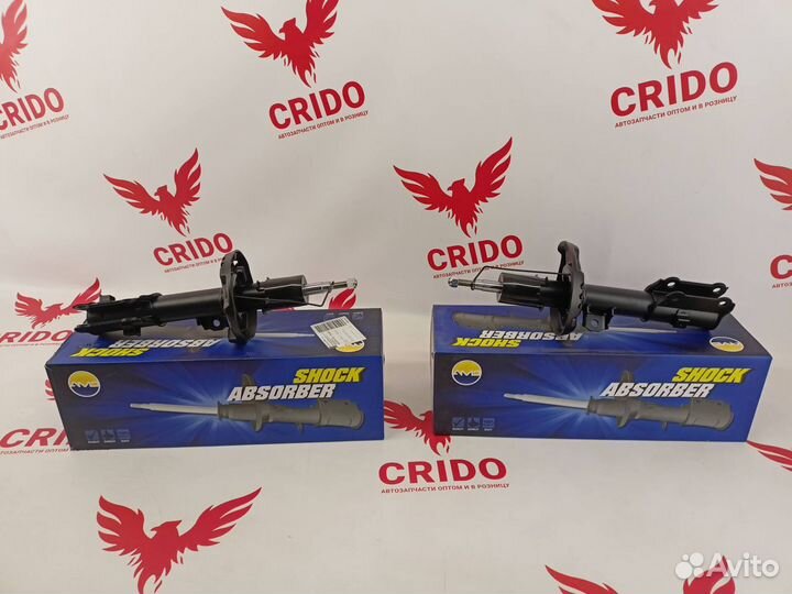 Амортизатор передний левый Хендай Солярис 2 AMD