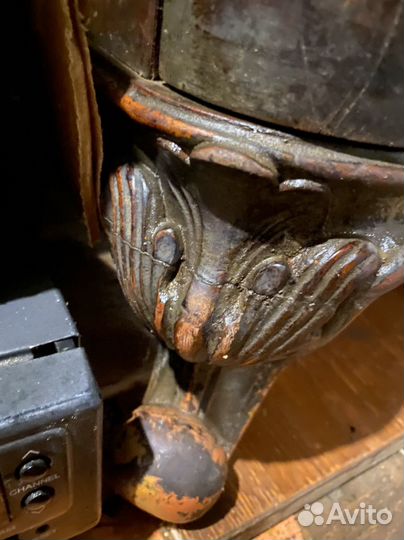 Трюмо с зеркалом старинное 19век