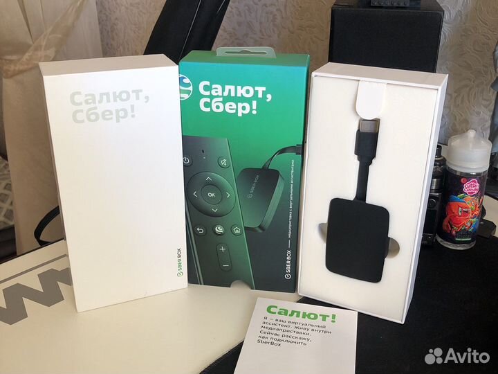 Smart-tv приставка Sber Box