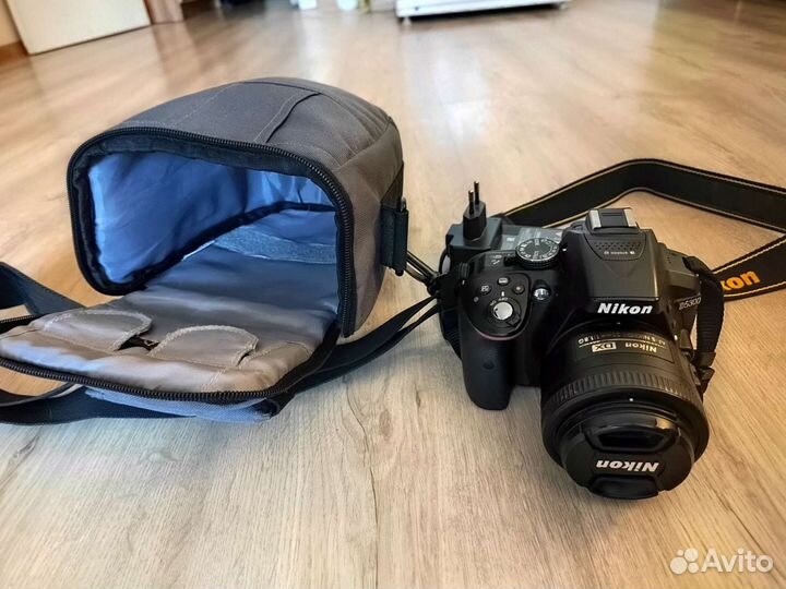 Зеркальный фотоаппарат Nikon d5300 +2 объектива
