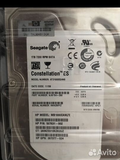 Жесткий диск seagate