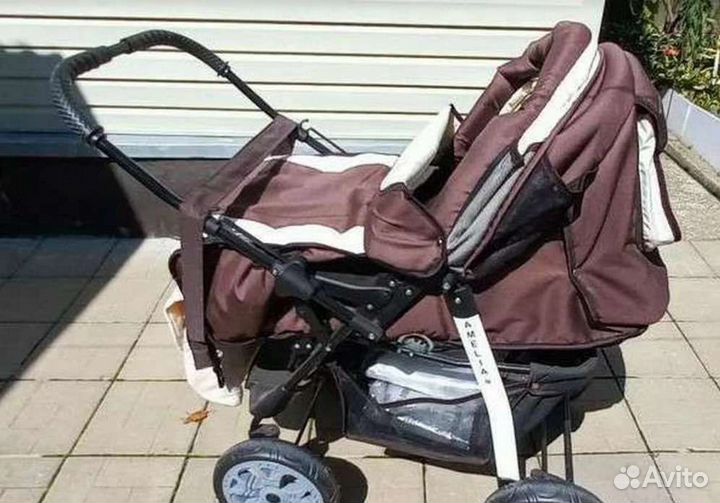 Коляска 2 в 1 amelia
