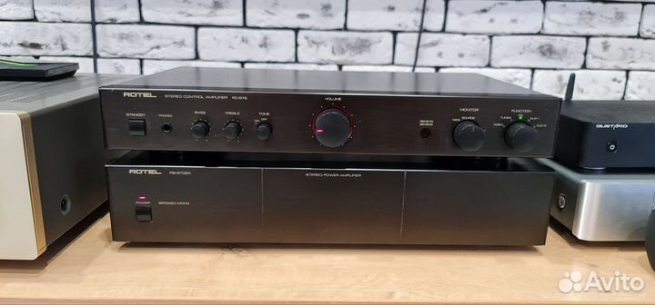 Rotel RB-970BX MkII и Rotel RC-972 + Видео
