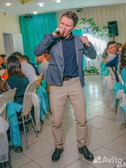Ведущий и певец 2 в 1 на свадьбу, юбилей