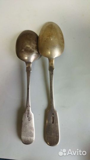 Ложки 1880 и 1894 г 84 пр Казань с драконом Зилант