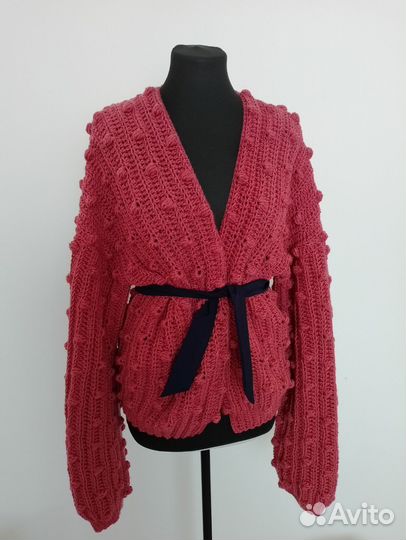 Кардиган женский вязаный ручная работа