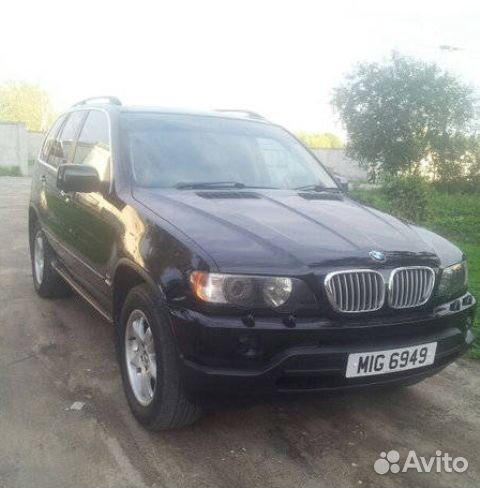 Накладка на порог BMW X5 E53 2001