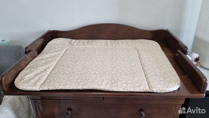 Пеленальный комод, натуральный массив дерева