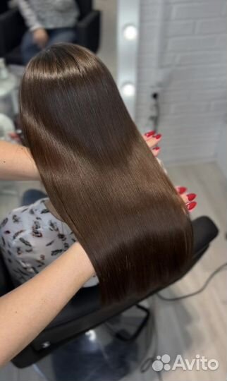 Кератиновое выпрямление/Ботокс/Уход/Полировка