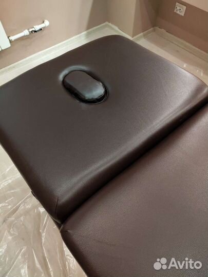 Массажный стол стационарный кушетка Comfort коричн