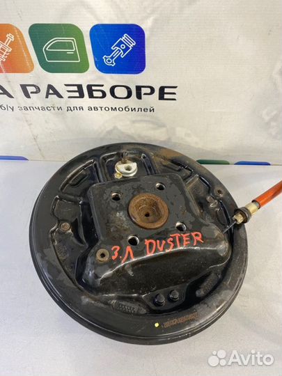 Тормозной барабан в сборе задний левый Renault