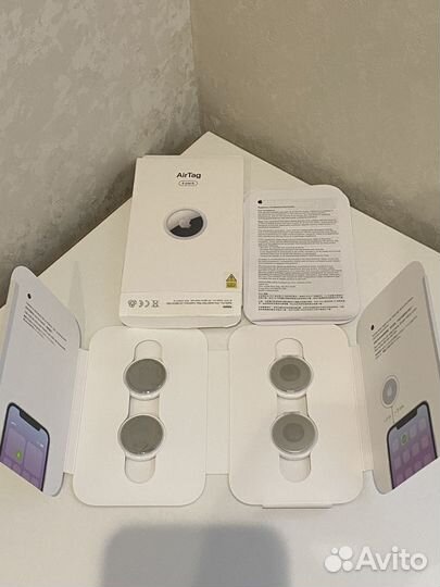 Apple air tag 4шт