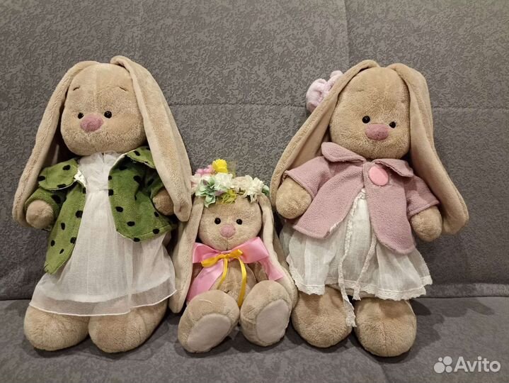 Мягкая игрушка зайка Ми