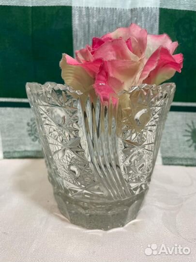 Ваза хрустальная СССР