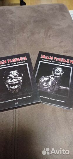 Двд диски. iron maiden