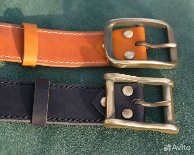 Ремень подарочный из нат. кожи мужской, женский