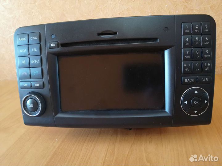 Штатная магнитола для Мерседес ML/GL W164