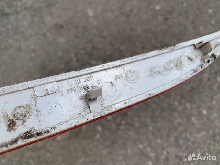 Отражатель заднего бампера BMW X1 E84