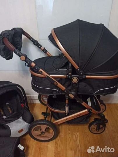 Коляска Новая Luxmom 518 bleak