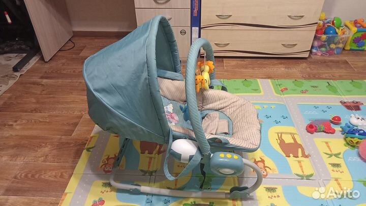 Шезлонг детский Babyton