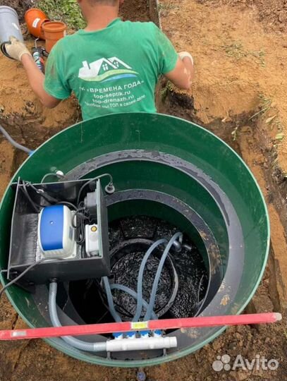 Септик на 10 человек под ключ Итал