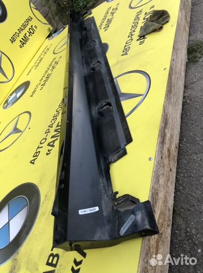 Мерседес W166 X166 AMG ML GLE Накладка порога L