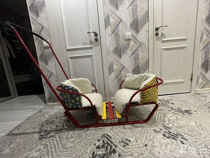 Санки для двойни