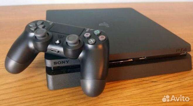 Ps4 slim 1tb+150 игр