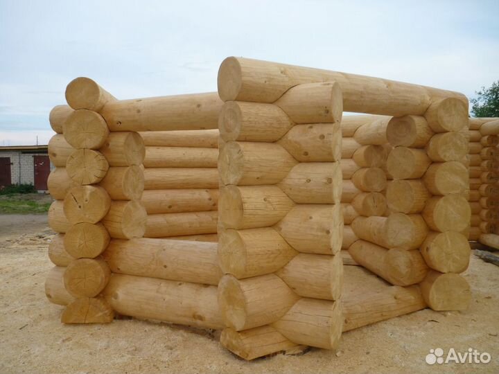 Срубы, Старица, бани, дома