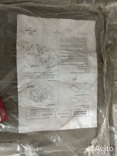 Коврик Оригинальный Honda Accord 8 левый руль