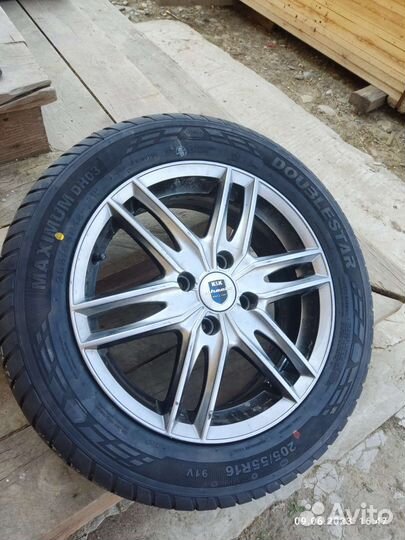 Диски r16 4x108 + резина 205*55
