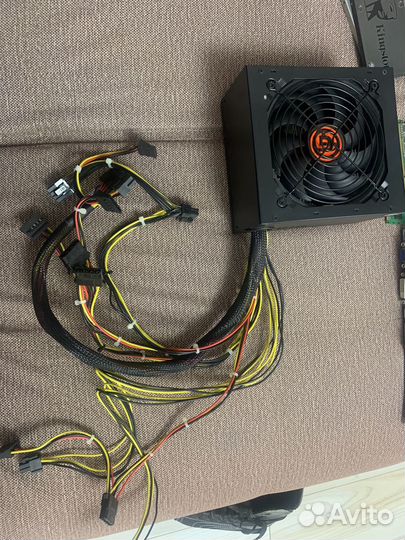 Блок питания ginzzu 600w