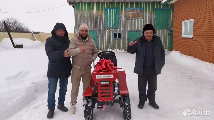 Мини-трактор Агромаш МТ-110, 2023