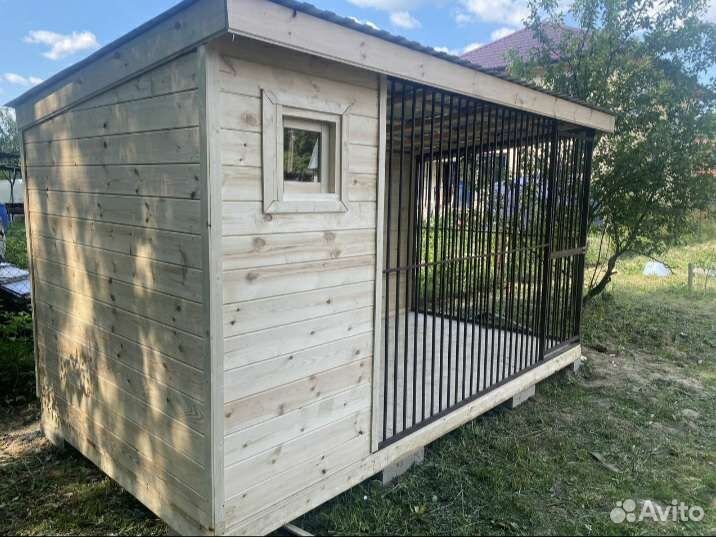 Уличный вольер для собаки