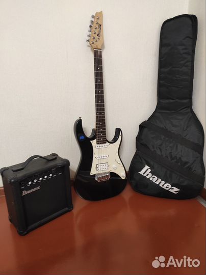 Электрогитара с комбиком комплект