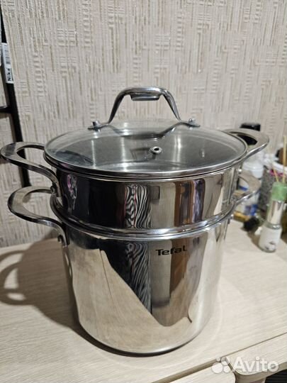 Кастрюля Tefal, нержавейка 5, 5л