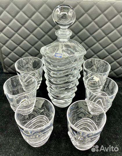 Набор для виски 7 пр. Хрусталь Богемия