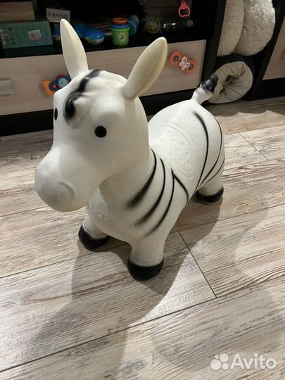 Резиновый ослик прыгун