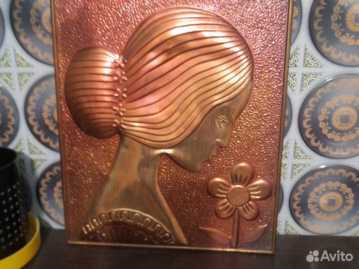 Чеканки советские и алмазная мозаика