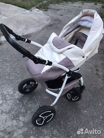 Детская коляска 2в1 Riko + автолюлька