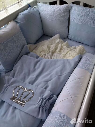 Бортики в детскую кроватку