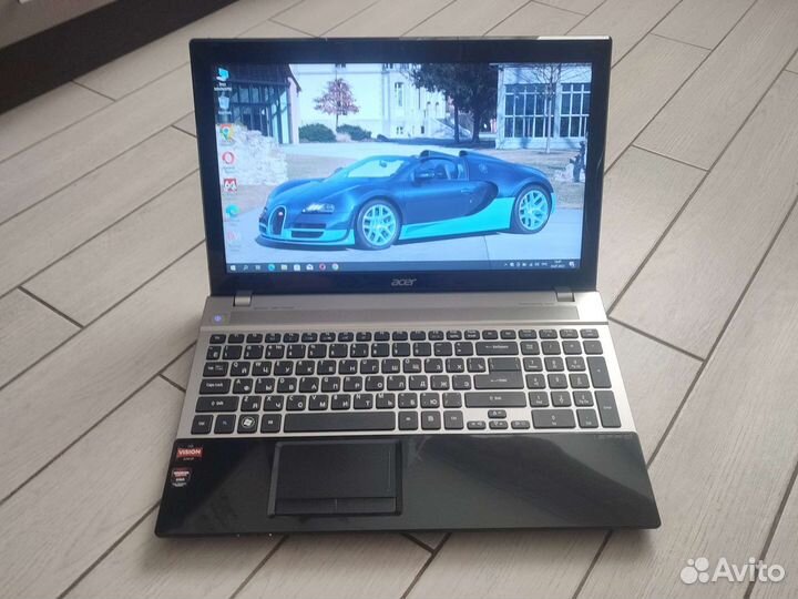 Acer V3-551G A6-4400m/3.2+HD 7670m/240ssd/6gb ddr3