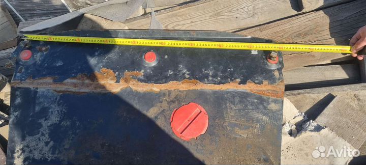 Металлическая защита двигателя